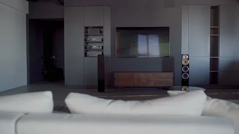Modern bedroom interior with 4k 3d rendering, luxury, dark and elegance interior Stock Footage 226192209
