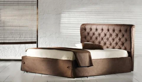 Modern bedroom interior Stock-Fotos