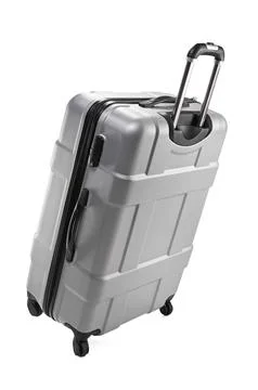 Modern big suitcase Stock Photos