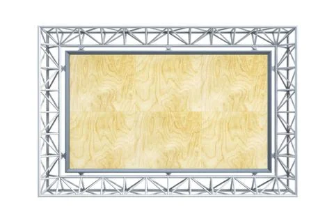 Modern billboard Stock Illustration