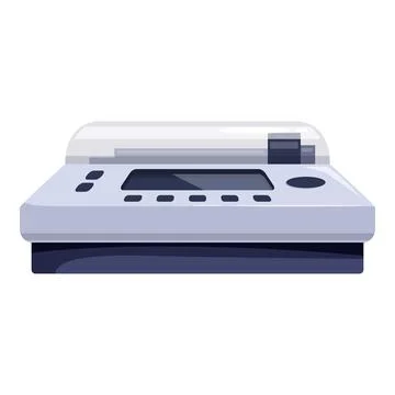 Modern biochemical analyzer performing complex chemical analysis Stock Illustration