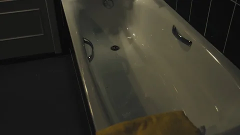 Modern black bathroom 動画素材 95406047