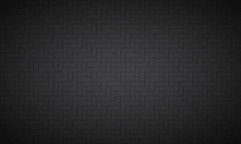 Modern black brick pattern. Seamless tile pattern. Simple vector illustration 스톡 일러스트