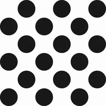 Modern black circles on white background, perfect for textiles, wallpapers,.. Stock Illustration