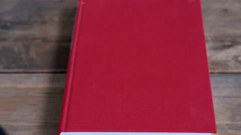 Modern black e-book reader, digital book Kindle, tablet computer device for d Video stock 164395781