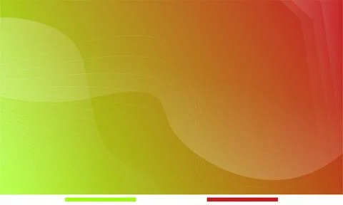 Modern Blank Background Template With Green and Red Combination Stock Illustration