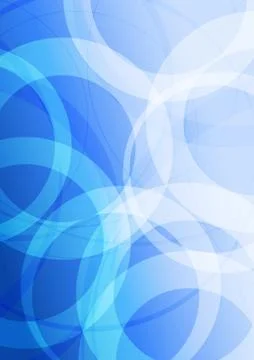 Modern Blue Abstract Background Stock Illustration