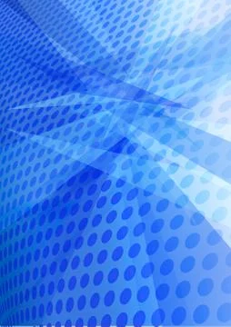 Modern Blue Abstract Background Stock Illustration
