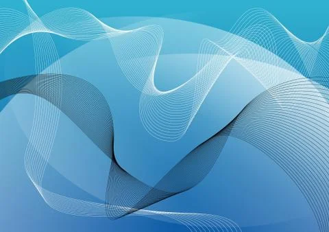 Modern blue background Stock Illustration