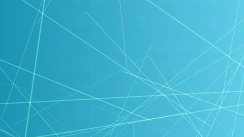 Modern blue background with intersecting white lines Illustrazione stock