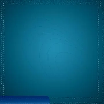 Modern Blue Empty Background With White Dott Frame Template Stock Illustration