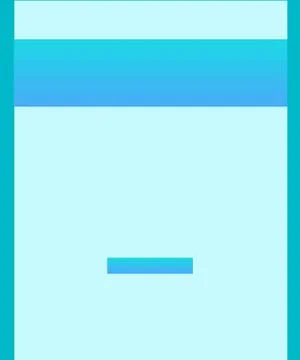 Modern Blue Empty Template Design Stock Illustration