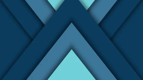 Modern Blue Geometric Abstract Virtual Meeting Zoom Background. Stock Footage 340029208