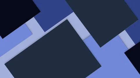 Modern blue geometric background with layers Stock Illustration