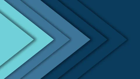 Modern Blue Geometric Chevron Abstract Background for Professional Virtual .. Stock Footage 340029330