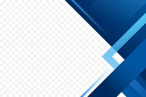 Modern blue geometric corner background vector illustration Stock Illustration