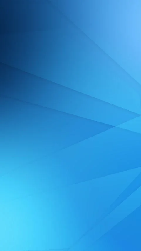 Modern blue geometric gradient scene polygon layers, clean empty space, smooth f 스톡 동영상 340397607