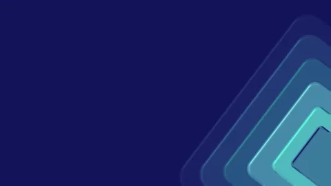 Modern Blue Geometric Layers Abstract Virtual Background for Professional On Stock Footage 340030373