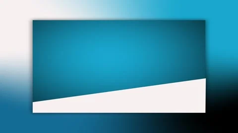 Modern Blue Gradient Abstract Background with White Diagonal Element. Stock Footage 340026182