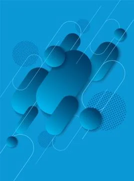Modern blue gradient trendy background vector illustration EPS10 Stock Illustration