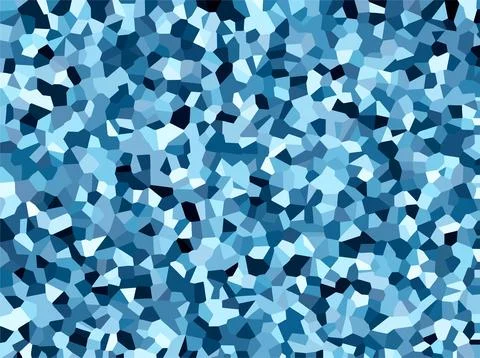 Modern blue polygonal abstract background. Simple colorful crack wallpaper. Stock Illustration