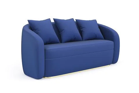 Modern blue sofa 스톡 일러스트