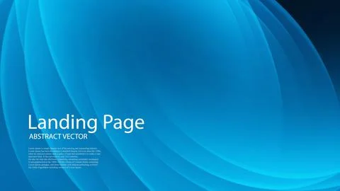 Modern blue whirlpool effect graphic wallpaper, circle space background Stock Illustration
