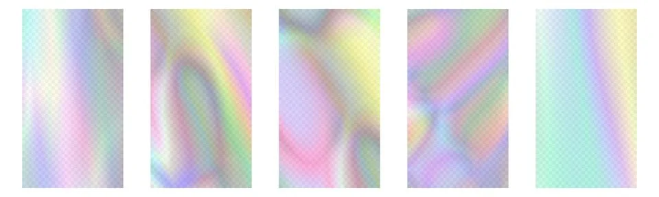 Modern blurred gradient background in trendy retro 90s, 00s style. Y2K aest.. Stock Illustration