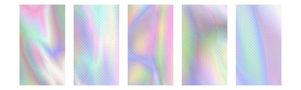 Modern blurred gradient background in trendy retro 90s, 00s style. Y2K aest.. Stock Illustration
