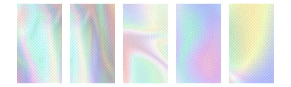 Modern blurred gradient background in trendy retro 90s, 00s style. Y2K aest.. Stock Illustration