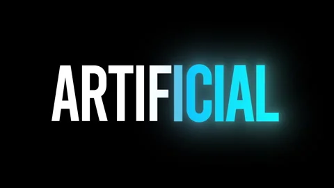 Modern bold Artificial text animation 3 variants pack Stock-Footage 337272708