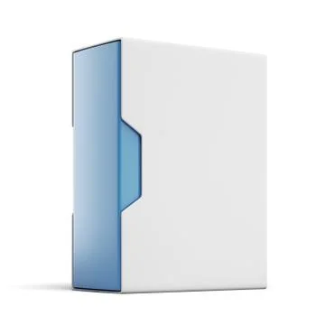 Modern Box package Illustrazione stock