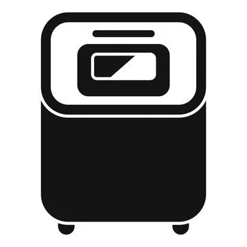 Modern bread making machine for home baking Stock Illustration