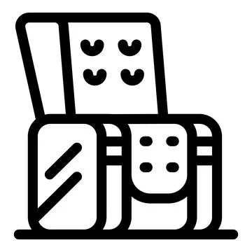 Modern bread making machine kneading dough for baking Stock Illustration