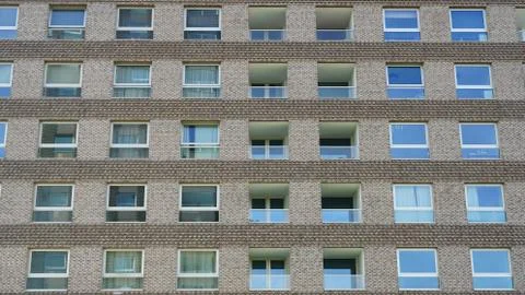 Modern brick building 写真素材