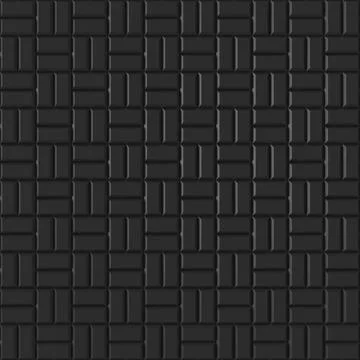 Modern brick wall. 3D rendering. Stock Illustration