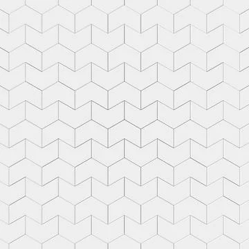 Modern brick wall. 3D rendering. Stock Illustration