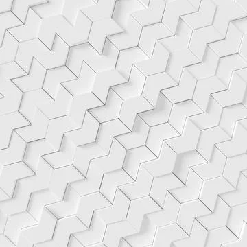 Modern brick wall. 3D rendering. Stock Illustration