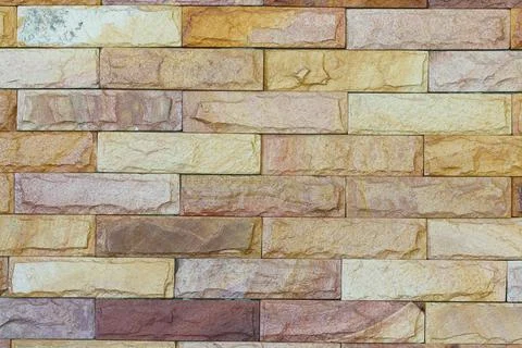 Modern brick wall for pattern Stock Photos