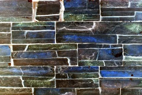 A modern brick wall Stock Photos