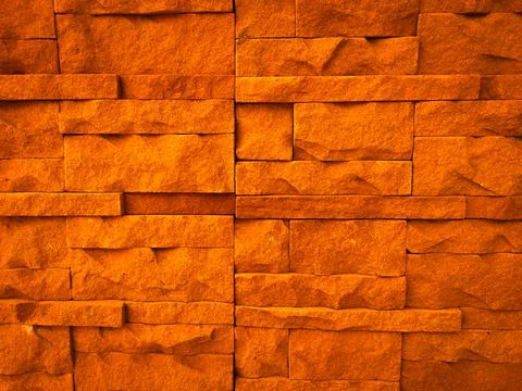 Modern brick wall texture background. vintage wallpaper Stock Photos