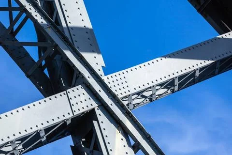 Modern Bridge frame closeup Modern Bridge frame closeup. Horizontal image ... Foto stock
