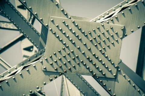 Modern Bridge frame closeup Stock Photos