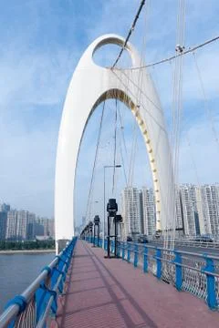 Modern bridge Stock Photos