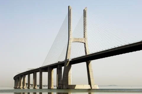 Modern bridge Stock Photos