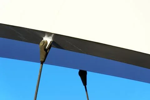 Modern bridge pillars Stock Photos