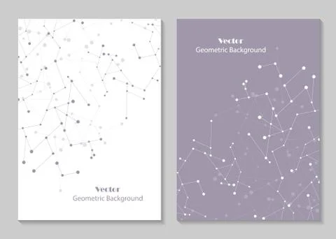 Modern brochure cover design Stock Illustration
