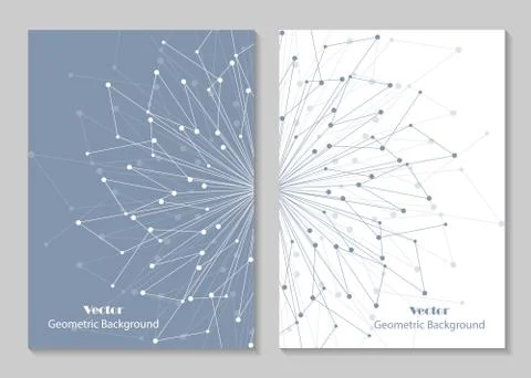 Modern brochure cover design Illustrazione stock