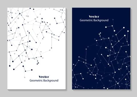 Modern brochure cover design Stock Illustration