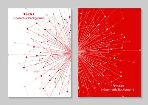 Modern brochure cover design Stock Illustration